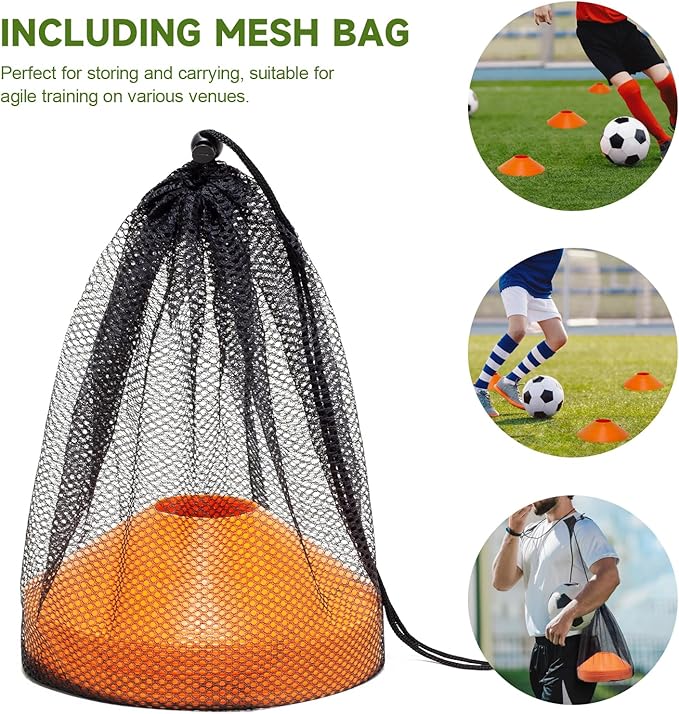 35 PCS Agility Soccer Cones for Training