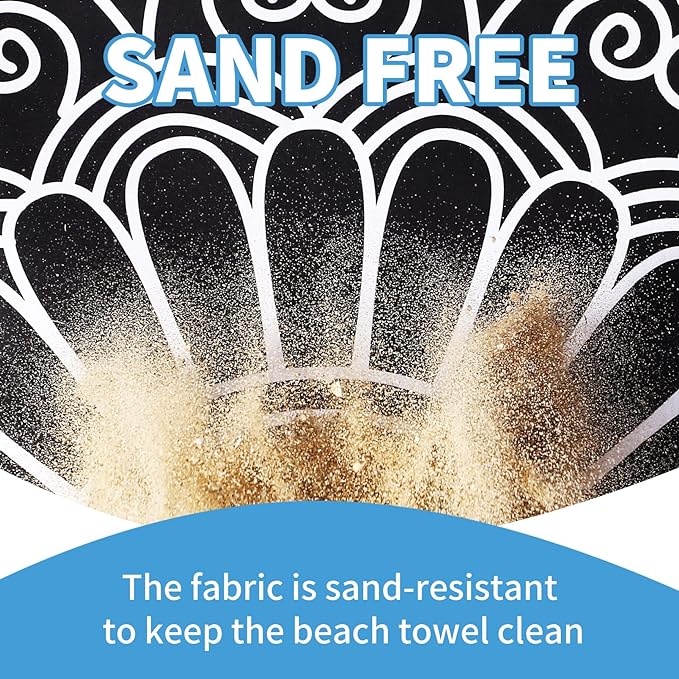4 Pack Lightweight Thin Beach Towel Oversized 71"x32"