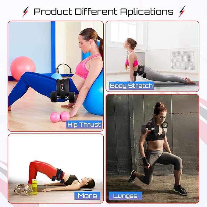 Hip Thrust Belt for Exercise- Booty Belt