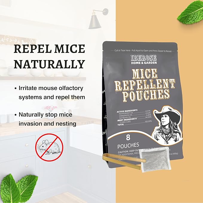 Mice Repellent Pouches 8 Odorant