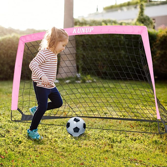 Kids Soccer Goals for Backyard 5×3, 6×4, 6×4, 9×5FT 9×5FT 2 2 Pieces