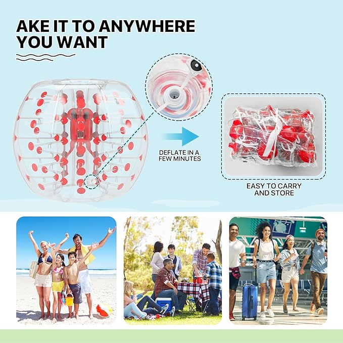 MADOG Inflatable Bumper Ball Body Zorb Ball