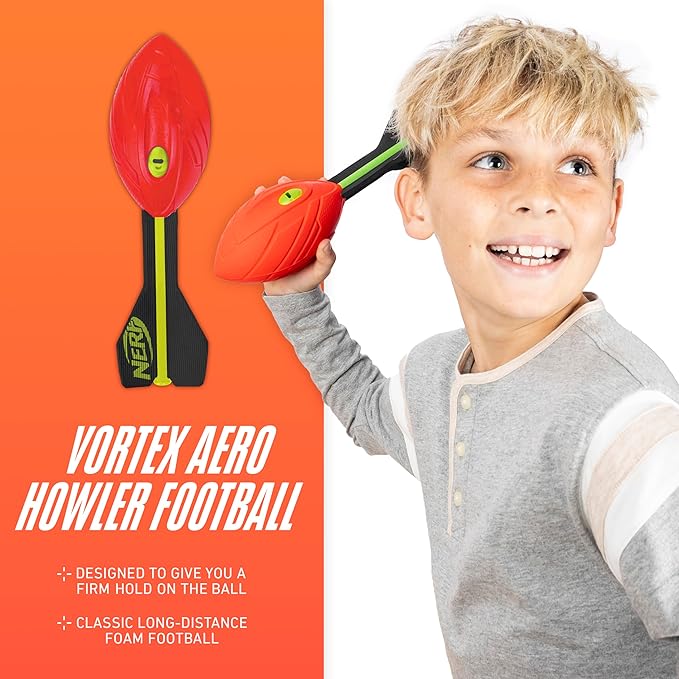 NERF Vortex Aero Howler Foam Football - NERF