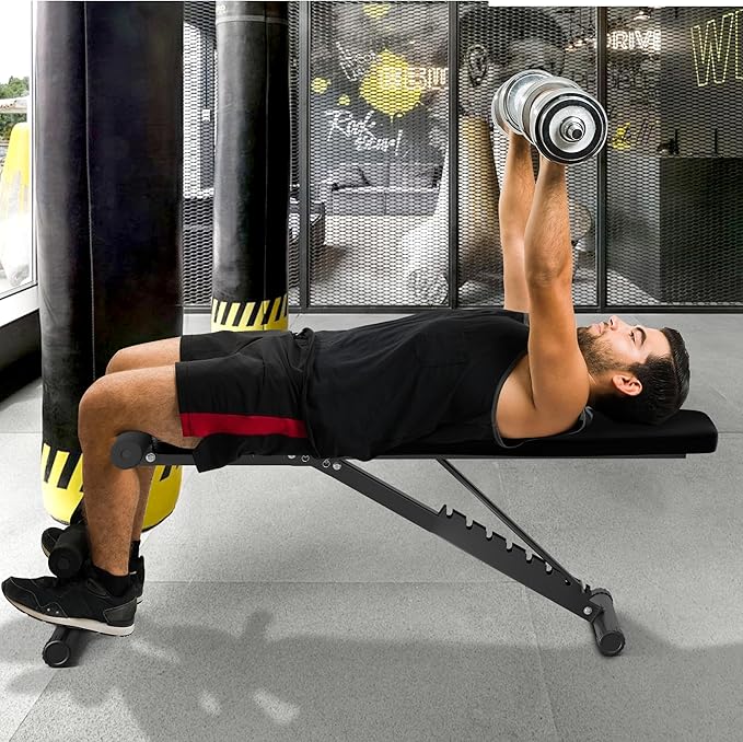 Adjustable Weight Bench Press for Home Gym Workout 700 LB