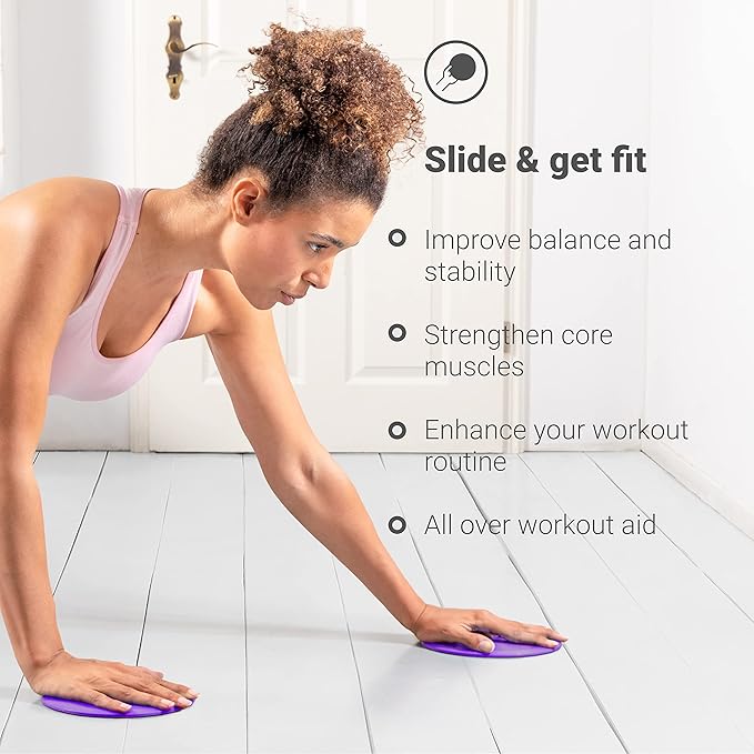 Live Infinitely Core Sliders – Dual Sided Fitness