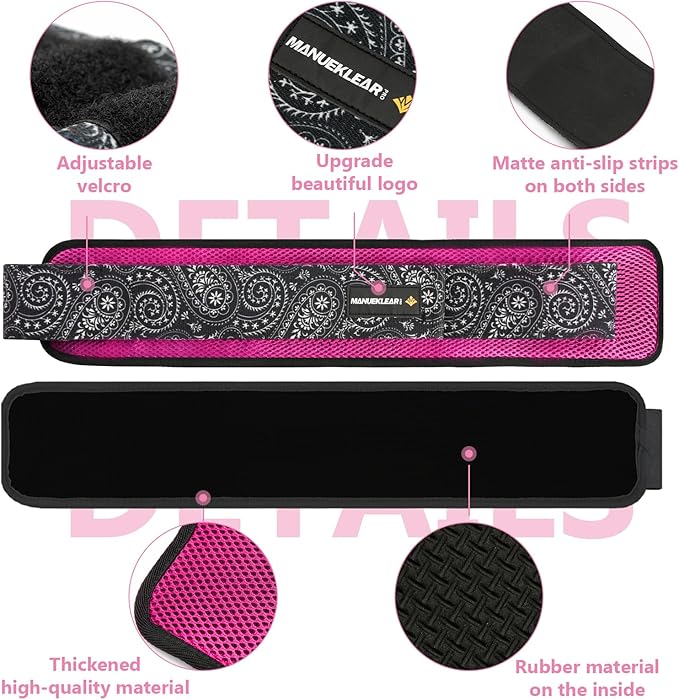 MANUEKLEAR Hip Thrust Belt for Women Glute Training