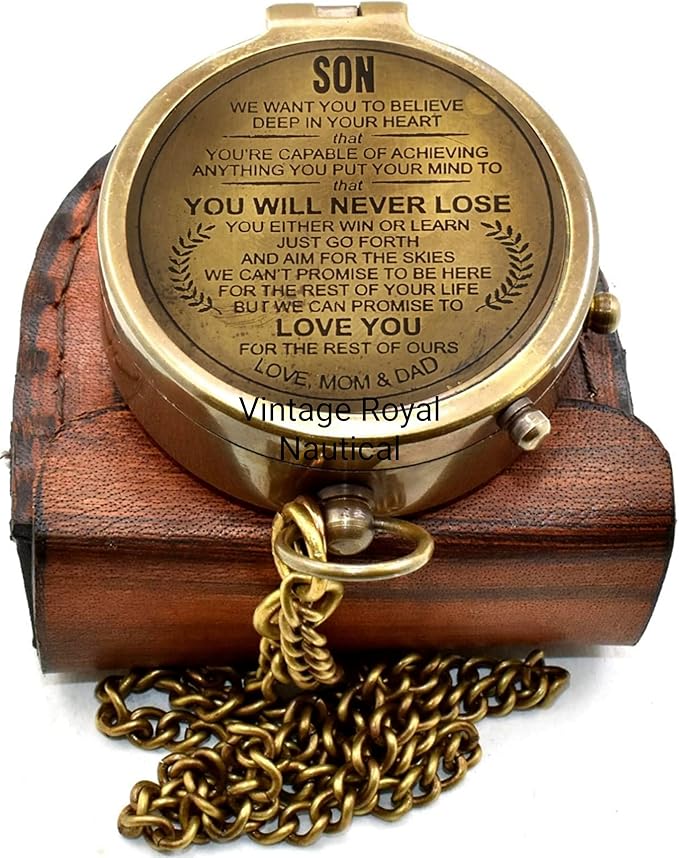 Military Compass for hiking and Survival- Waterproof Brass