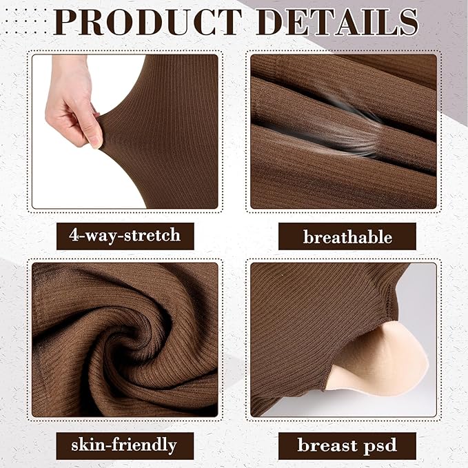 4 Pcs Women's Workout Sets Pilates Exercise Outfit Ribbed Scoop Neck Sports Bra Shorts Leggings Gym Clothes Set
