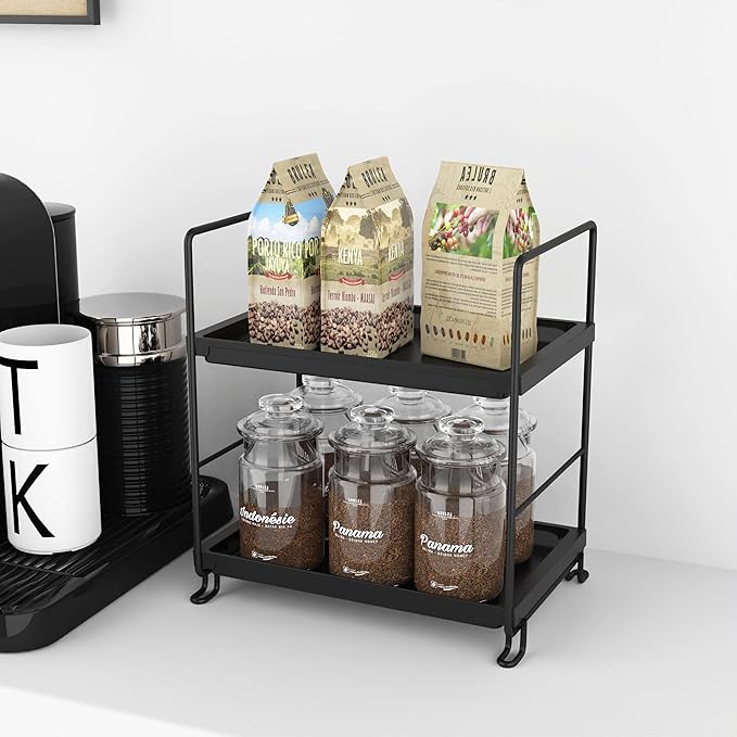 2 Tier Bathroom Organizer Countertop