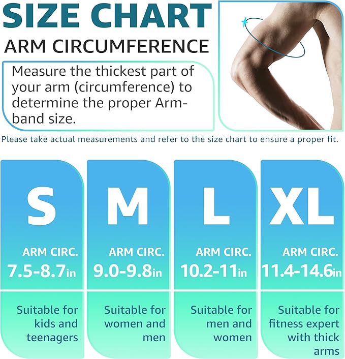 HiRui Running Armband Sleeve Universal Sports Armband Cell Phone Holder Armband for Exercise Workout, Compatible with iPhone 16/15/14/13/Plus/Pro Samsung Galaxy All Phones (L, Pink)