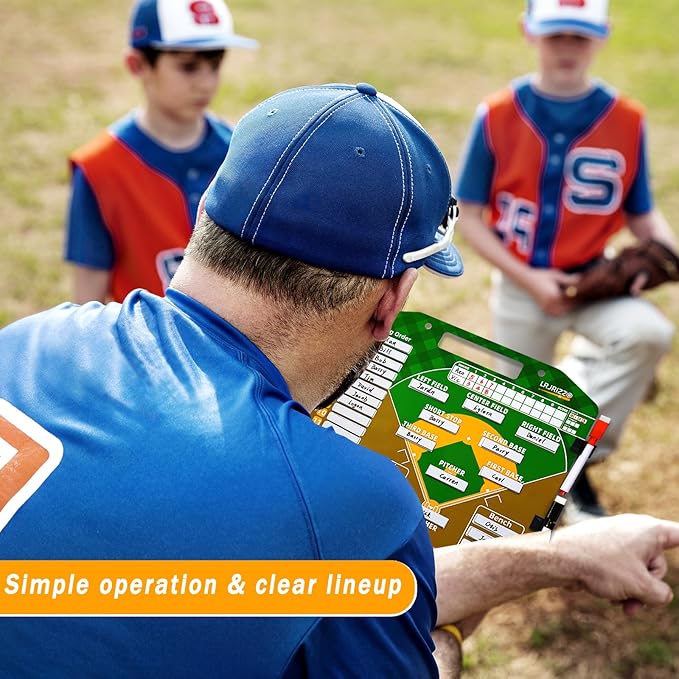Magnetic Baseball Lineup Board,Baseball Lineup Cards Baseball Lineup