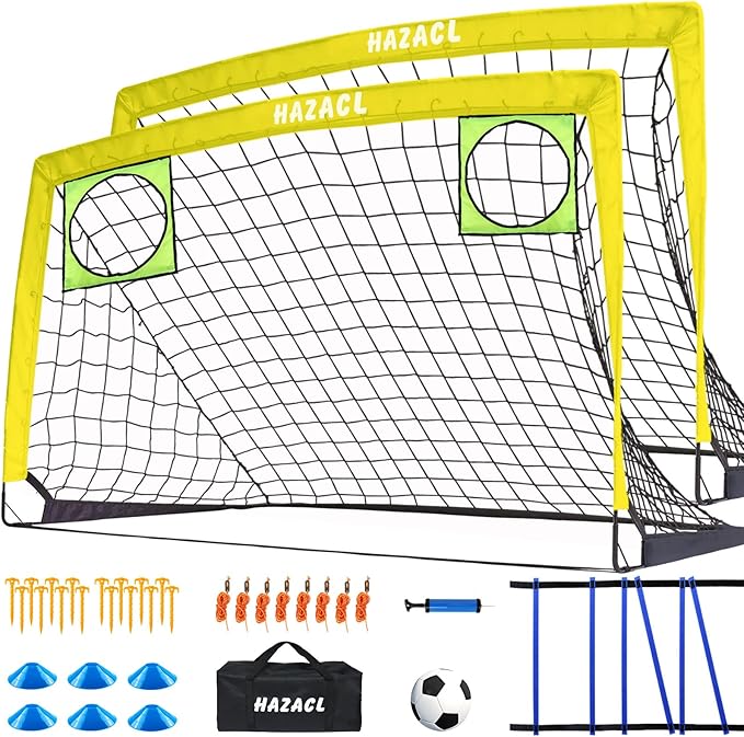 Kids Soccer Goal for Backyard 9x5 FT