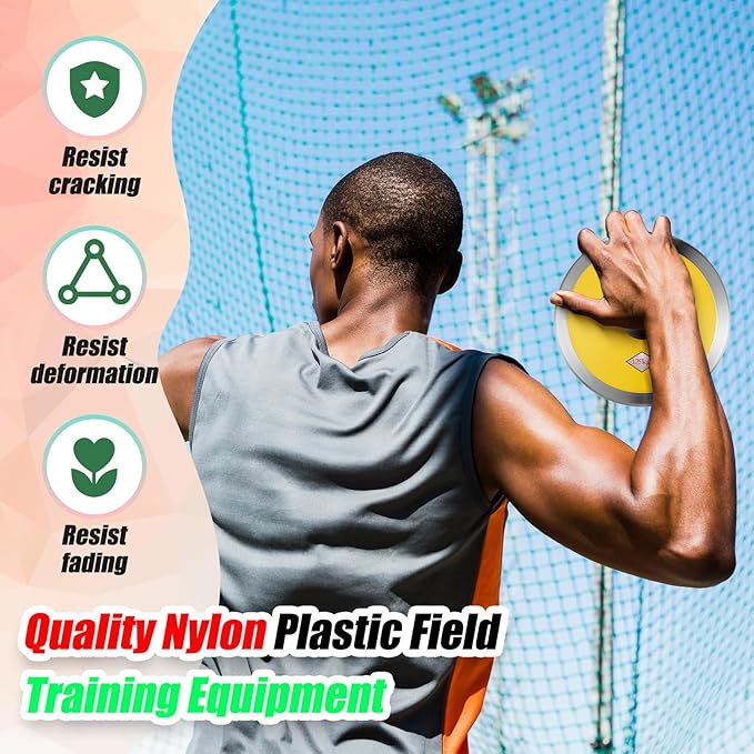 4 Pcs Sports Training Discus 1kg 1.5kg 1.75kg 2kg Discus