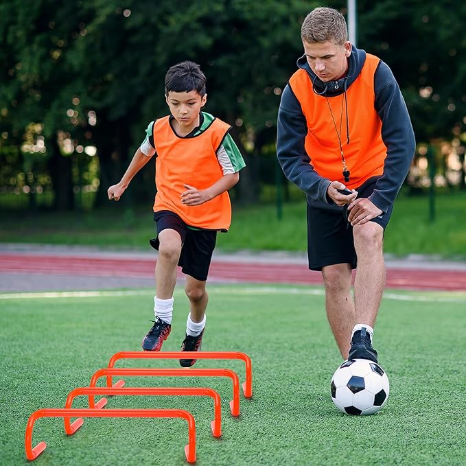 5 Pcs Speed Agility Training Hurdles Detachable Durable