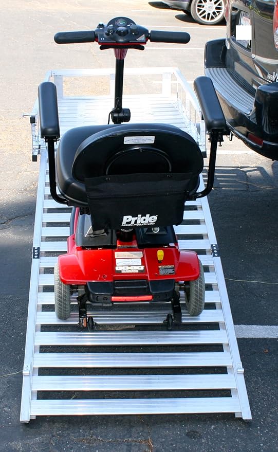 MAXXHAUL 70275 Aluminum Cargo Carrier | With 60" Folding Ramp | 53.5" x 29"