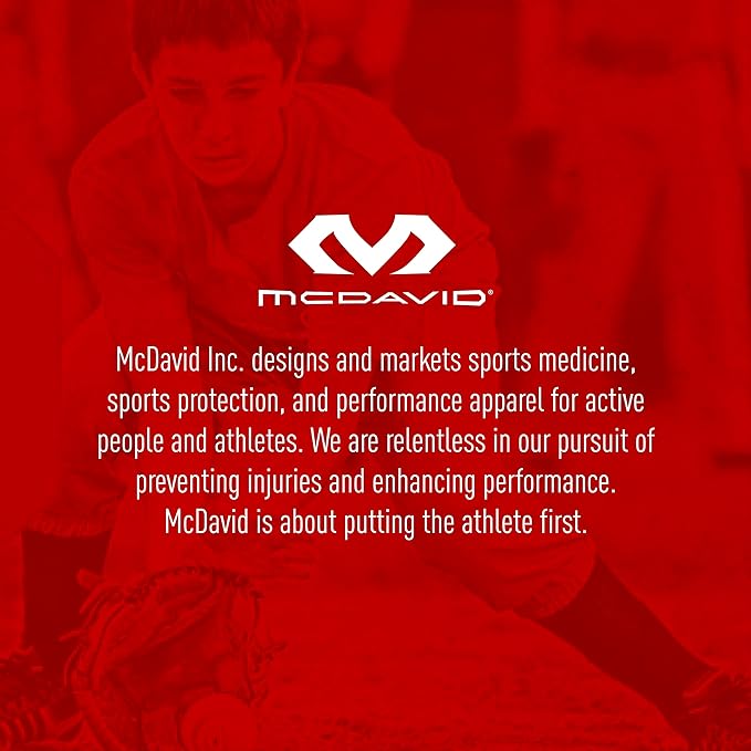 McDavid Knee Brace Sleeve Compression Support for Joint Pain, Arthritis, Increases Blood Flow. for Running, Walking, Gym, Recovery, Sports, Daily Tasks. for Right or Left Knee. Men and Women.