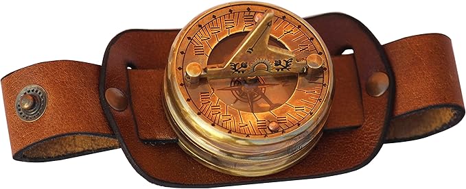 MAI Sundial Compass Wrist Band for Navigational Tool
