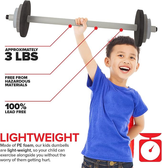 Modern Innovations Kids Barbell Weight Set