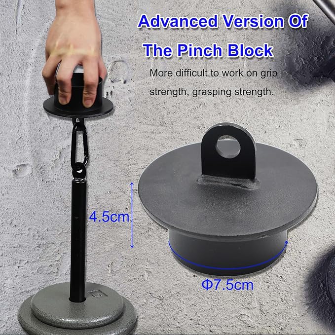 Metal Pinch Block Grip Set with Loading Pin