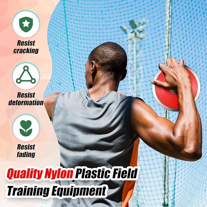 4 Pcs 1kg Sports Training Discus Boys Girls