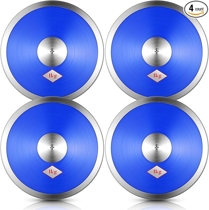 4 Pcs 1kg Sports Training Discus Boys Girls