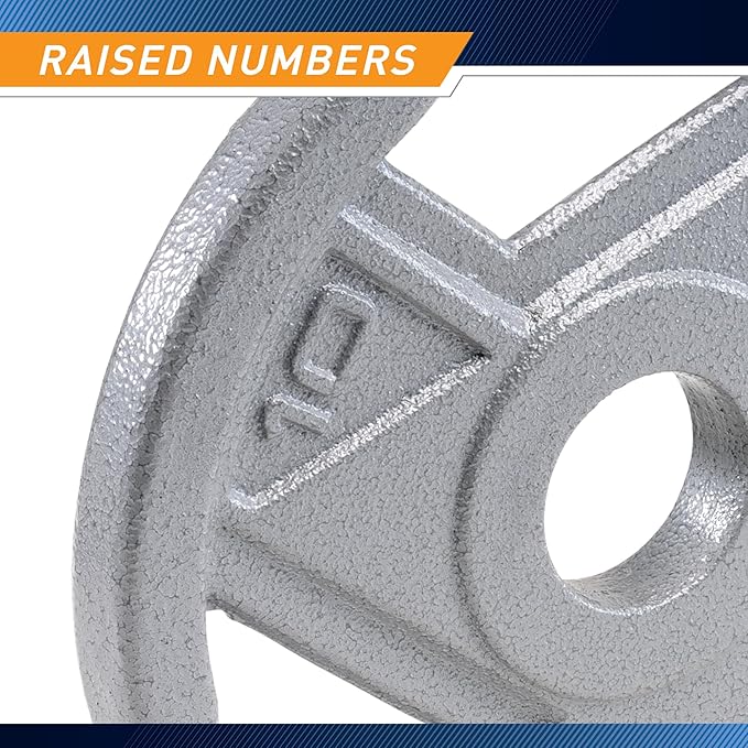 Marcy Classic 2" Cast Iron Olympic Grip Plates