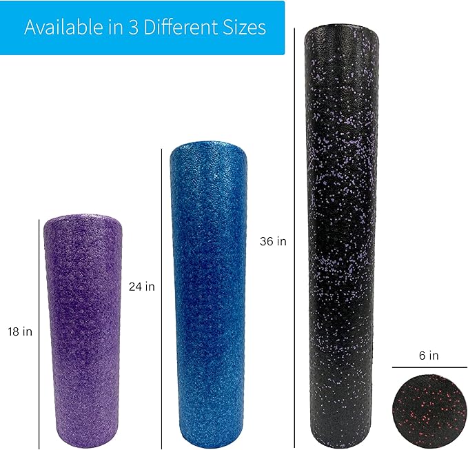 High Density 18" Blue Foam Roller for Full