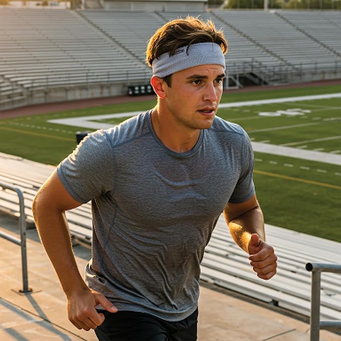 Hydra2, Sweat Diverting, Sports Sweatband Headband, H2 Flatweave