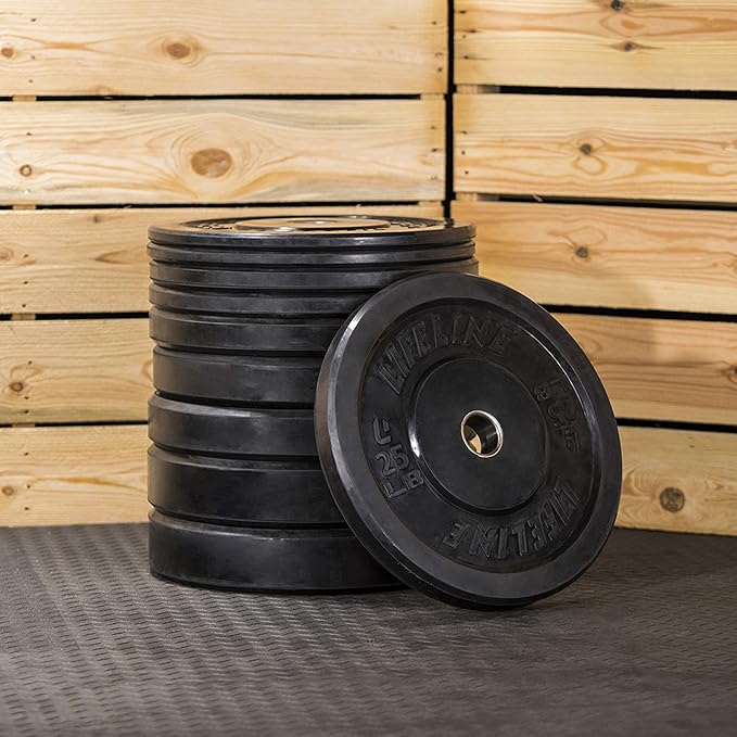Lifeline Rubber Bumper Plate - Multiple Weight Options