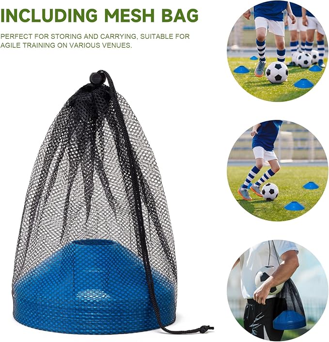 35 PCS Agility Soccer Cones for Training