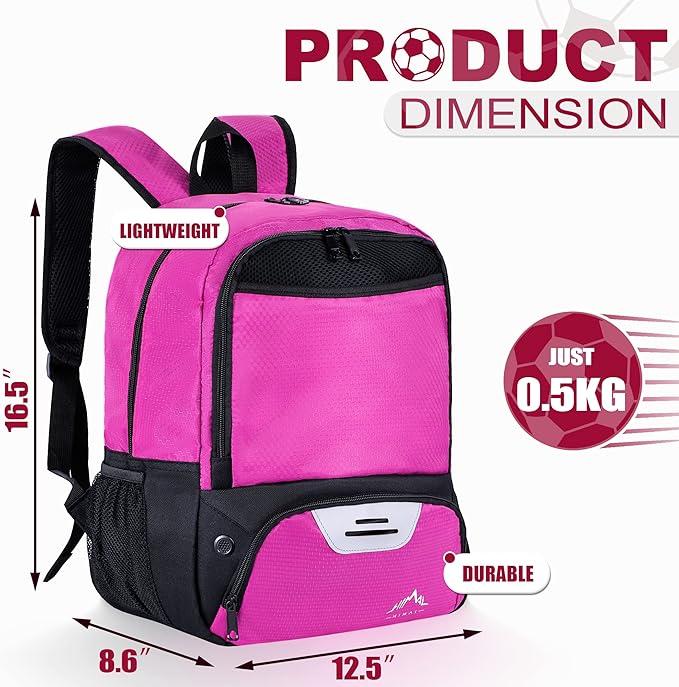 Himal Outdoors Soccer Bag-Backpack for Soccer