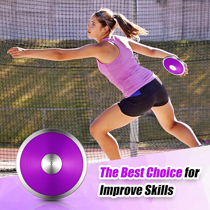 4 Pcs 1kg Sports Training Discus Boys Girls
