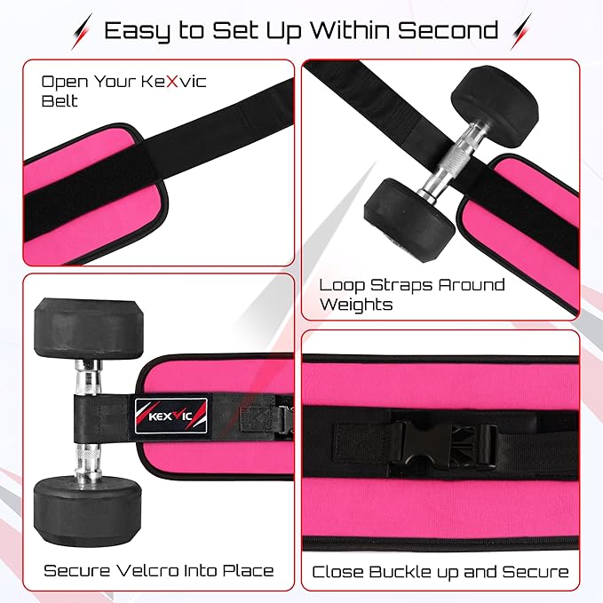 Hip Thrust Belt for Exercise- Booty Belt