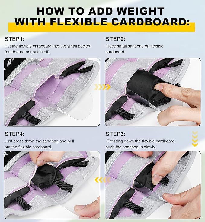 Adjustable Ankle Weights for Women Men 1 Pair 2 4 4 6 6 8 8 10 10 LBS 1-5 LB