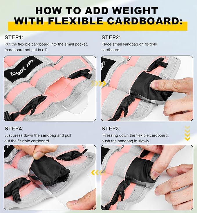 Adjustable Ankle Weights for Women Men 1 Pair 2 4 4 6 6 8 8 10 10 LBS 1-5 LB