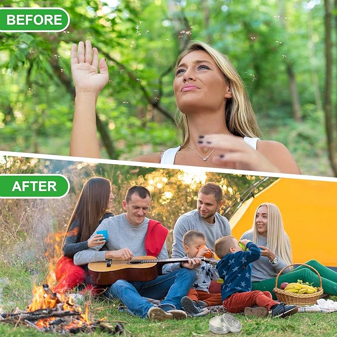 4 Pack Powerful Mosquito Repellent - Natural Deet