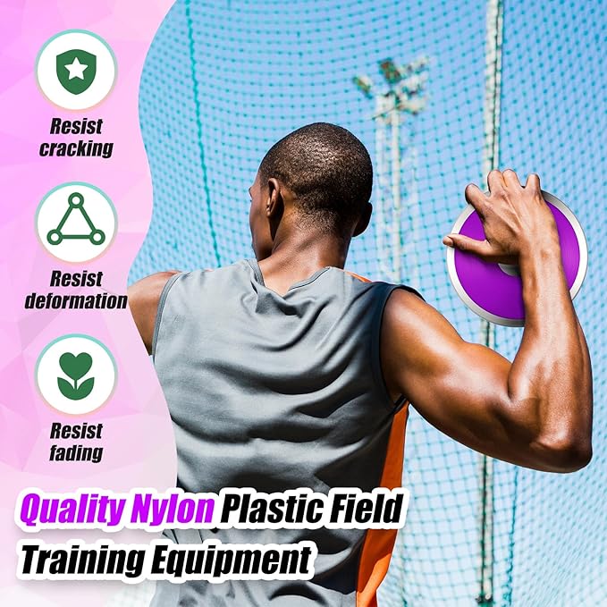 4 Pcs 1kg Sports Training Discus Boys Girls