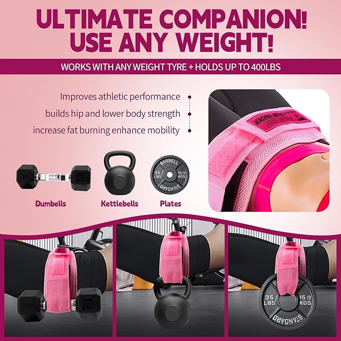 Hip Thrust Belt for Gym & Pilates