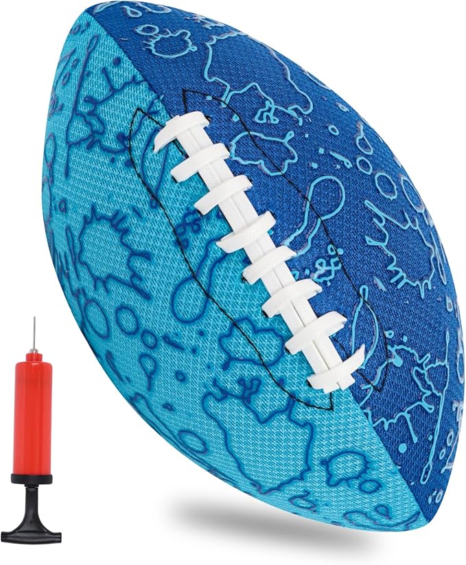LOVEINUSA Inflatable Football for Kids 9.3 Inch