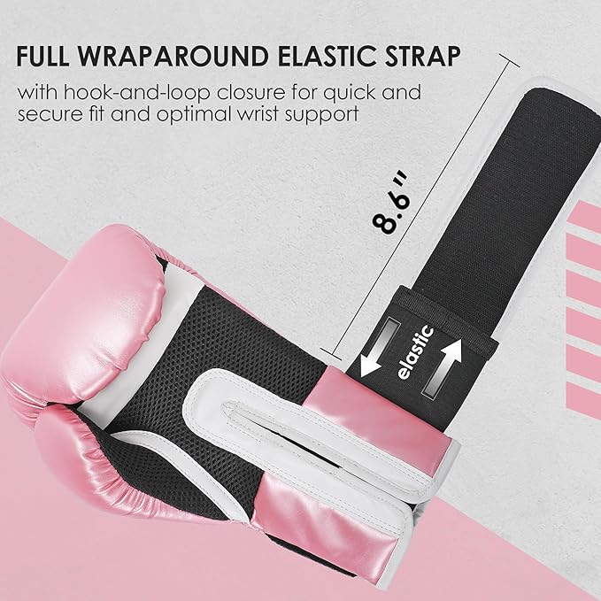 MaxxMMA Pro Style Boxing Gloves for Men & Women, Training Heavy Bag Workout Mitts Muay Thai Sparring Kickboxing Punching Bagwork Fight Gloves