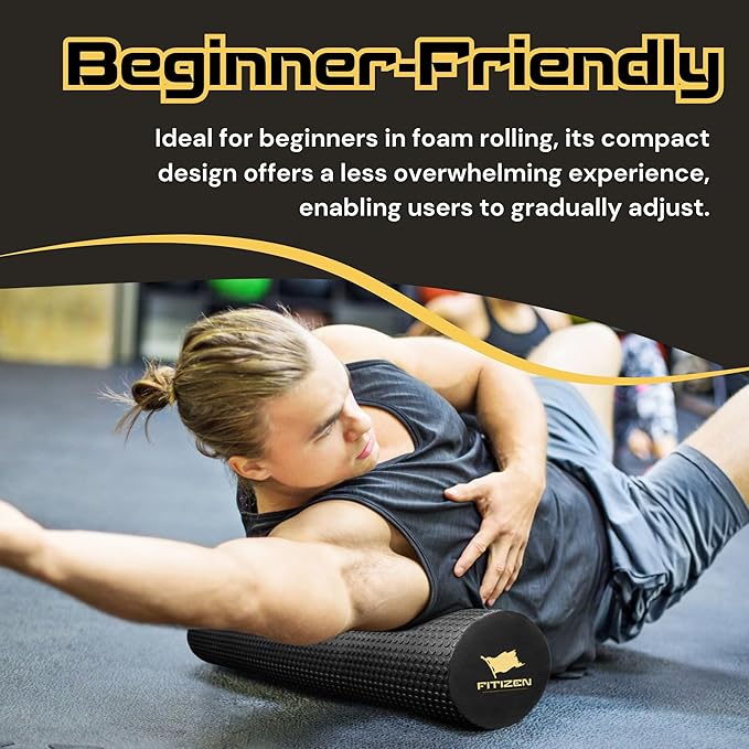 High-Density Foam Muscle Roller – Textured Foam Rollers 35" (FITIZEN 90 x 15 cm)