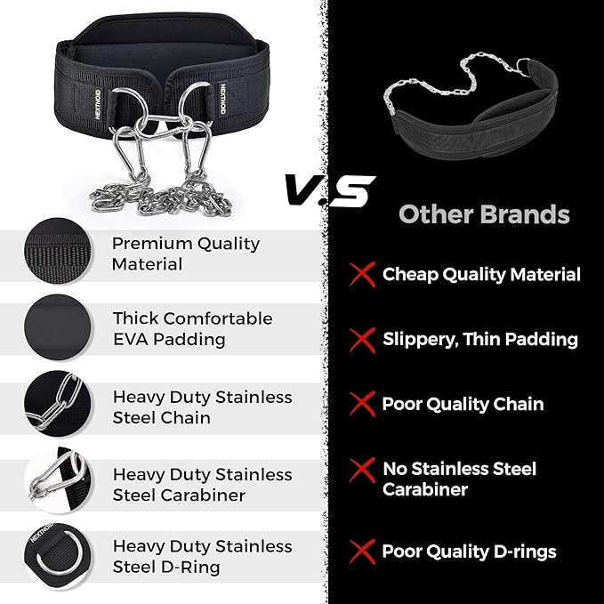 Dip Belt for Weight lifting