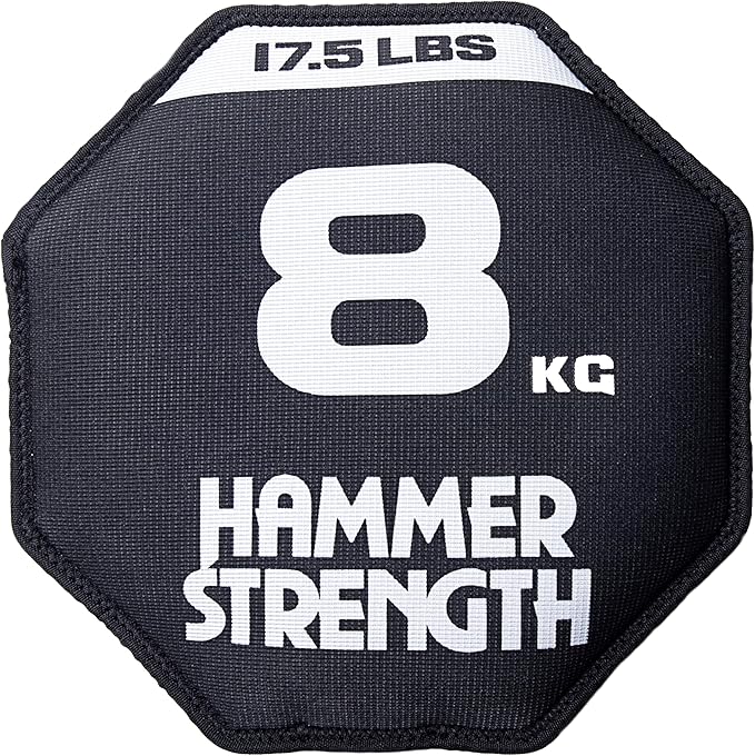 Life Fitness Hammer Strength 8kg/17.5lb Black Neoprene Slam Bag