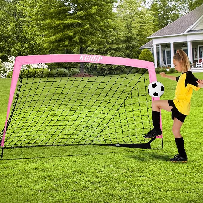 Kids Soccer Goals for Backyard 5×3, 6×4, 6×4, 9×5FT 9×5FT 2 2 Pieces