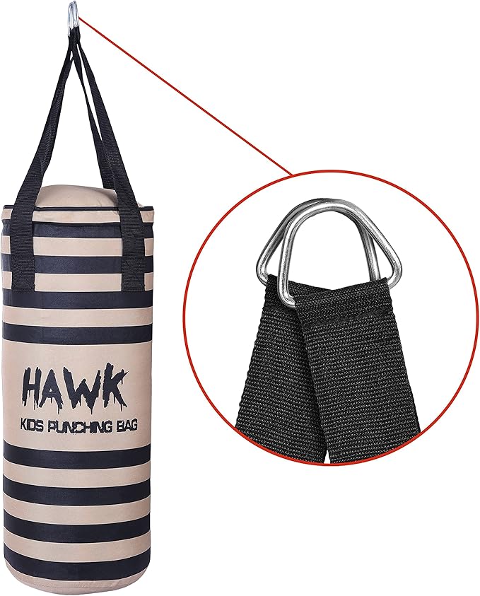 Kids Punching Bag for Kids Boxing Gloves MMA Training Fitness Workout Kickboxing Grappling Karate Heavy Target Bag UNFILLED