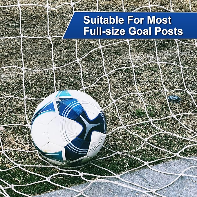 2 Pcs Soccer Replacement Goal Nets