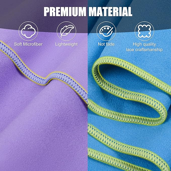 HiiPeak Microfiber Towel 2 Pack 63*32" + 32*16"