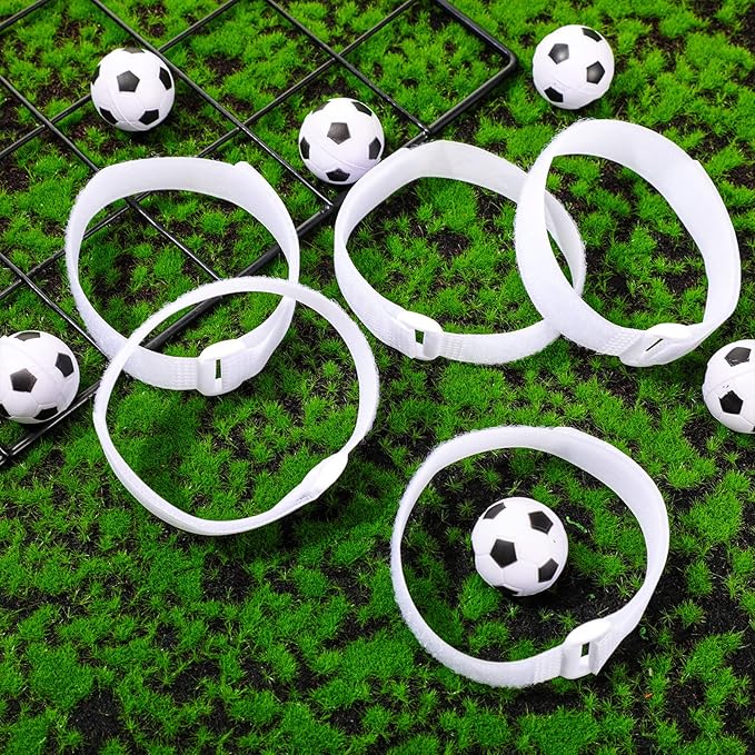 30 Pcs Goal Net Straps Soccer Attachment Straps 14 x 0.8 Inch