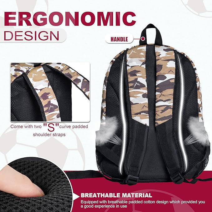 Himal Outdoors Soccer Bag-Backpack for Soccer