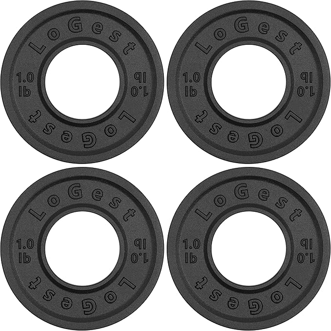Logest Fractional Olympic Plates Set of 4-1LB Plates